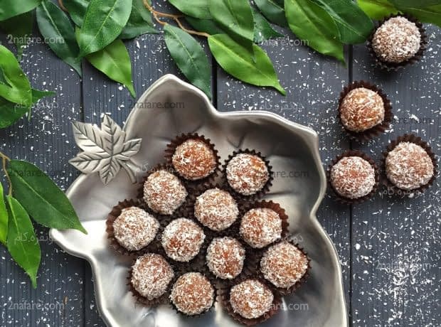 طرز تهیه ترافل حلوا مجلسی ترافل حلوا