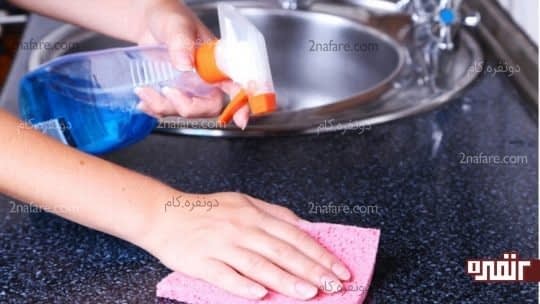 راه حل های ساده برای تمیزی آشپزخانه