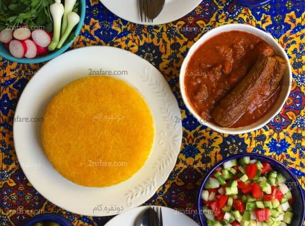طرز تهیه خورشت کدو مرحله به مرحله خورشت کدو