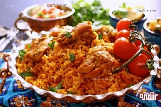 استامبولی مرغ و گشنیز