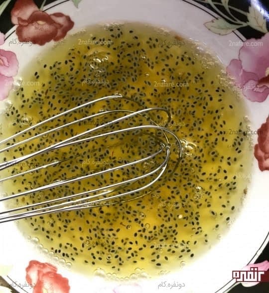 مخلوط ژله و شربت