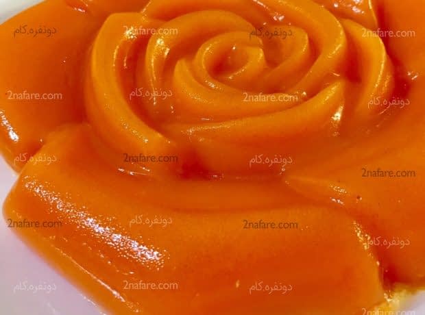 طرز تهیه دسر هویج بستنی خنک و خوشمزه دسر آب هويج بستني