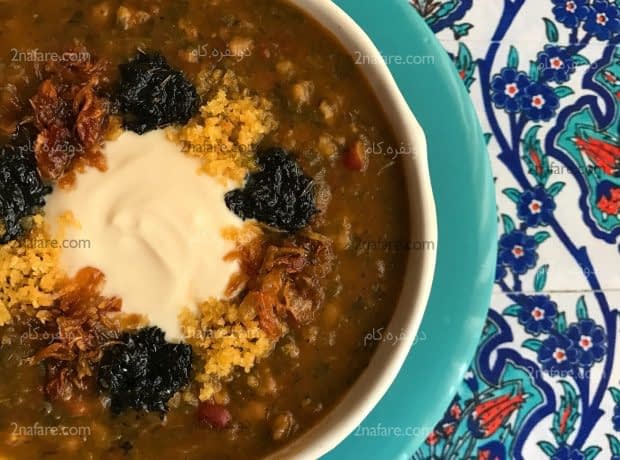 طرز تهیه آش گوجه فرنگی مرحله به مرحله آش گوجه فرنگی