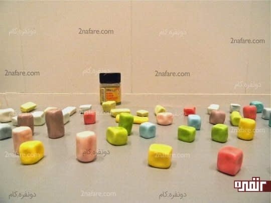 براق کردن قطعات لگو