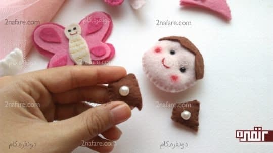 دوختن و چسبوندن موها