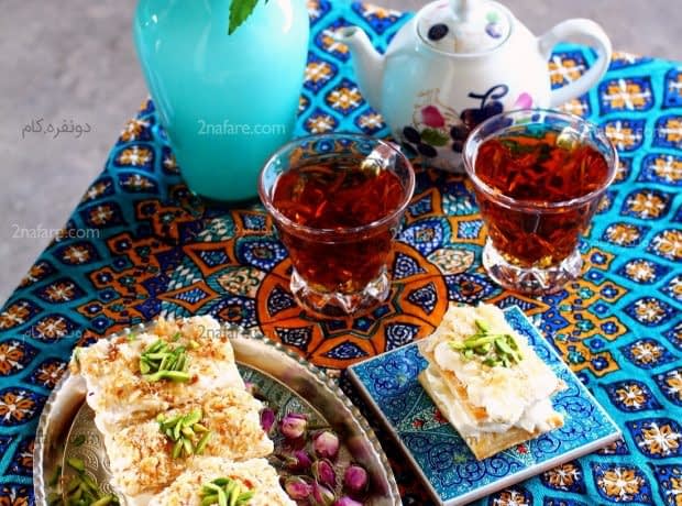 طرز تهیه شیرینی ناپلئونی خانگی مرحله به مرحله شیرینی ناپلئونی