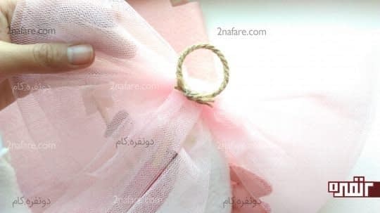 چسباندن نخ آویز