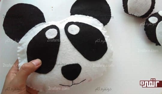 کاردستی با نمد پاندا