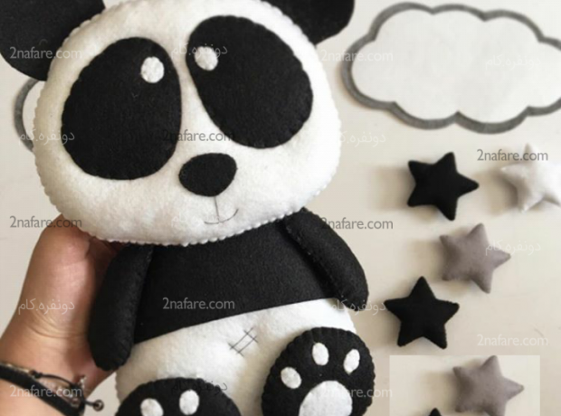 کاردستی با نمد عروسک با الگو کاردستی با نمد عروسک با الگو