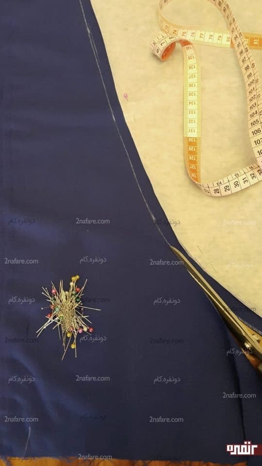 برش از روی خط