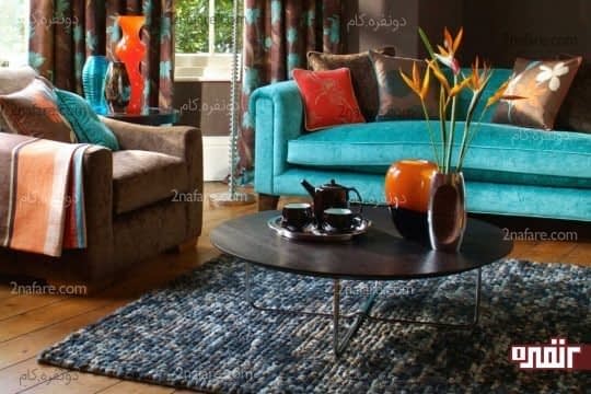 به سایز فرش توجه کنید