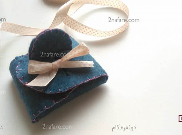 آموزش ساخت جعبه کادو نمدی جعبه نمدی