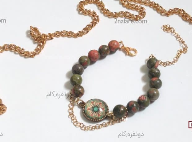 آموزش ساخت دستبنند پلاک و زنجیر آویز مرحله به مرحله دستبند