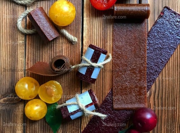 طرز تهیه لواشک خانگی در فر لواشک خانگی در فر