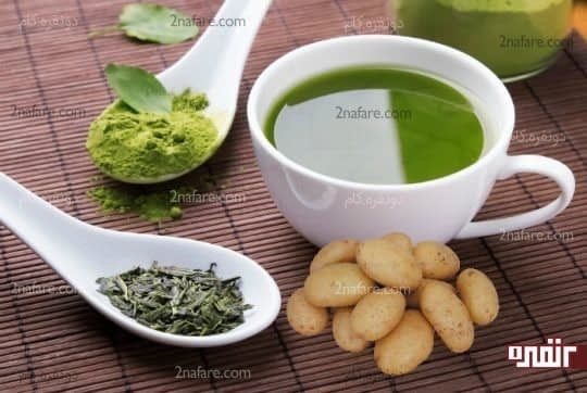 ماسک چای سبز و آب سیب زمینی