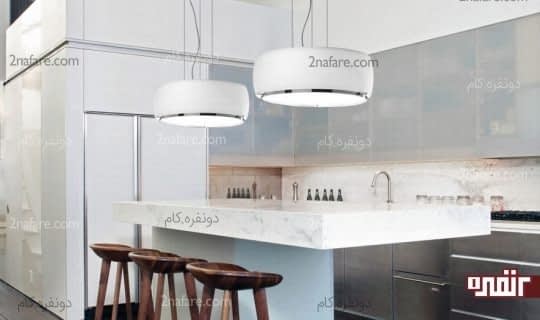 مدلی رایج از چراغ آویز برای آشپزخانه