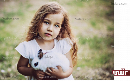مراقبت بچه ها از حیوانات