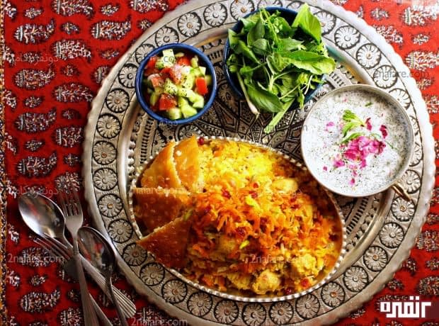 طرز تهیه هویج پلو مرحله به مرحله هویج پلو شیرازی