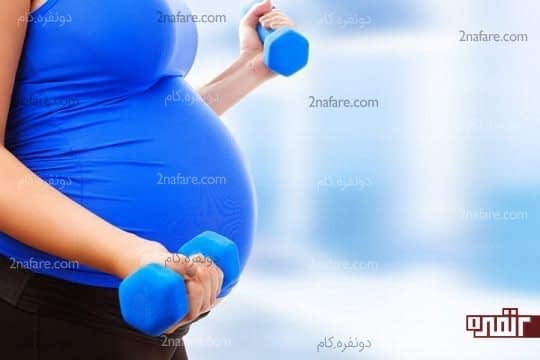 کار با وزنه های سبک