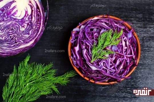کلم بنفش ضد کلسترول