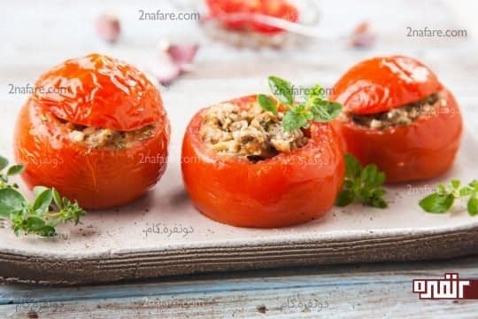 گوجه فرنگی پخته شده و افزایش خاصیت چربی زدایی