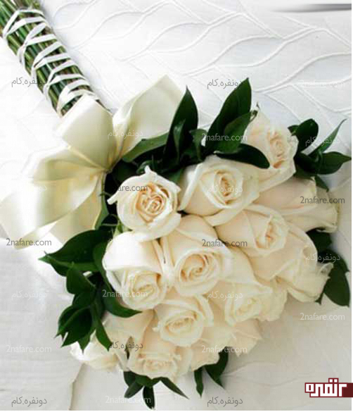 دسته گل زیبای عروس