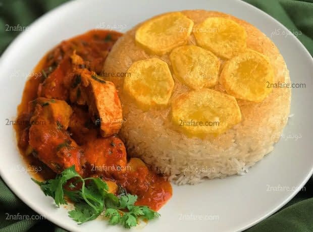 طرز تهیه خورشت کاری مرغ مرحله به مرحله خورشت کاری مرغ