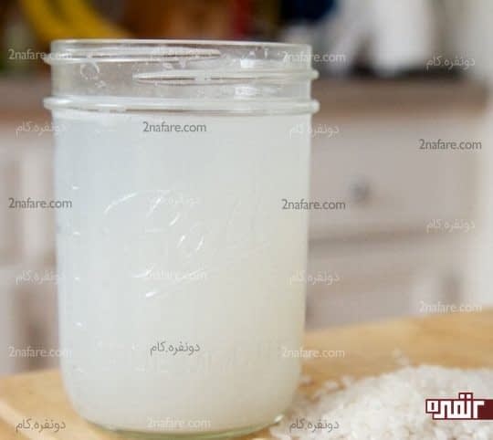 آب برنج برای کاهش معده درد