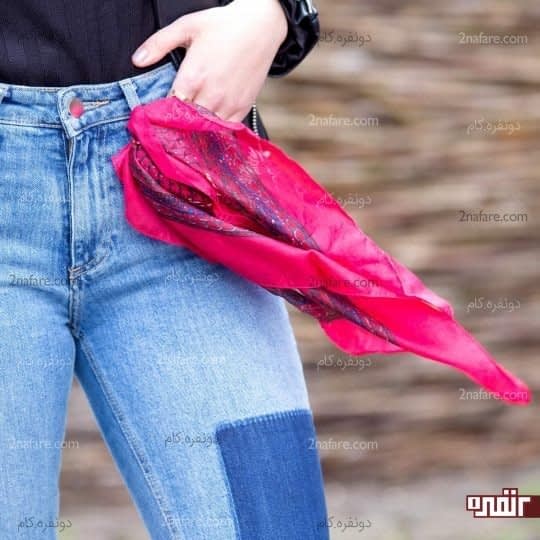 گره زدن دور حلقه کمربند
