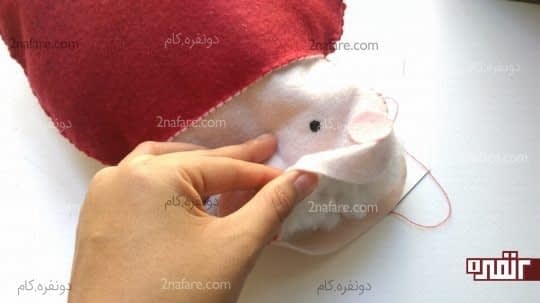 دوختن دور کوسن