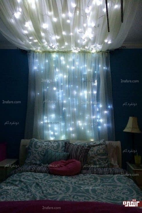 ستاره های نورانی و زیبا در اتاق خواب شما