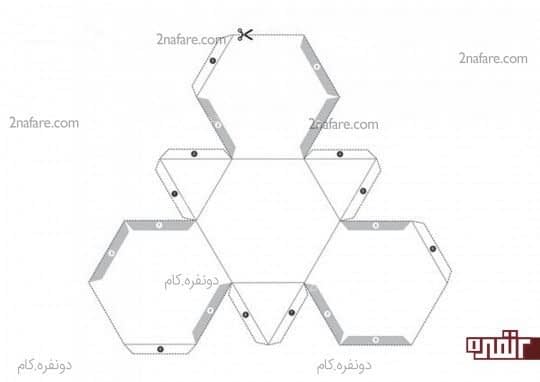 طرح هندسی اول برای پرینت