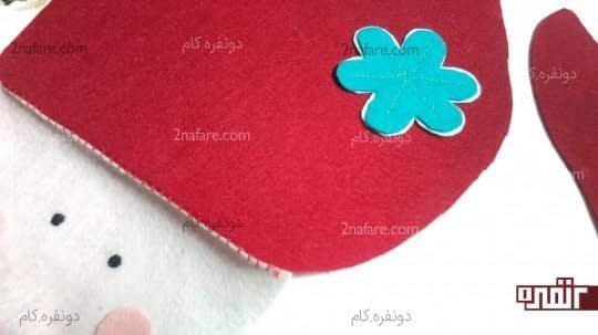 چسباندن گل