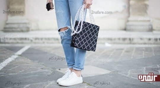 کفش کتانی سفید