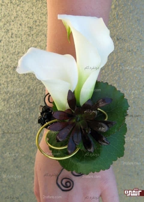 گل شیپوری سفید برای دسته گل مچی