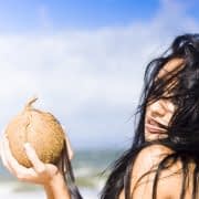 استفاده روغن نارگیل برای مو