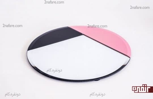 بعد از خشک شدن کامل رنگ صورتی کاغذ و برچسب رو به آرومی جداکنین