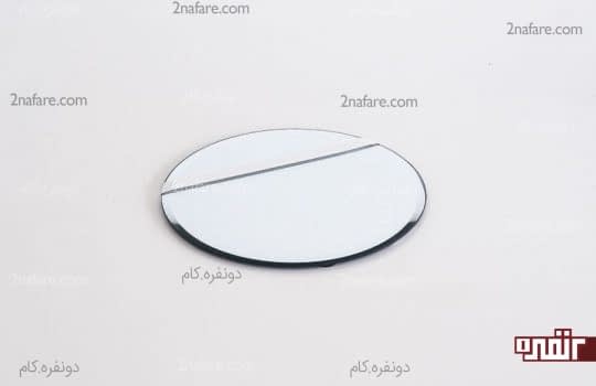 جدا کردن یک سوم آینه با نوارچسب