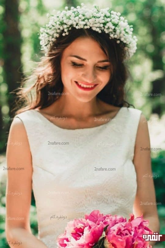 حلقه ای از گل ژیپسوفیلا