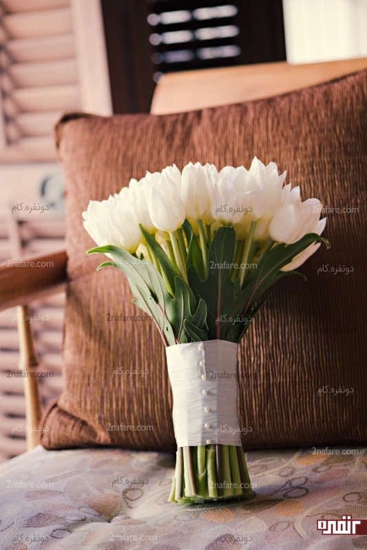 دسته گل لاله عروس