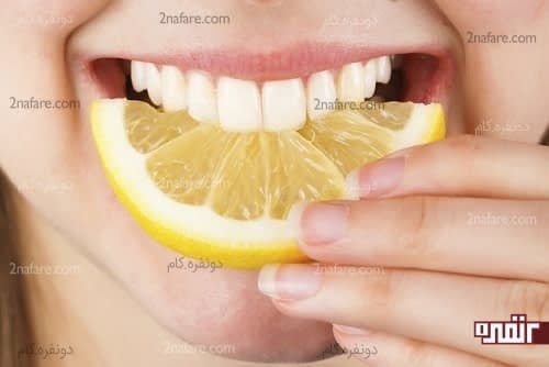 سفید کردن دندان ها با مواد طبیعی