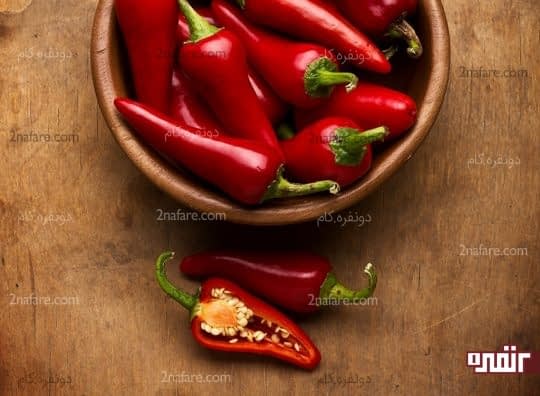 فلفل قرمز و رابطه جنسی پرشور و هیجان