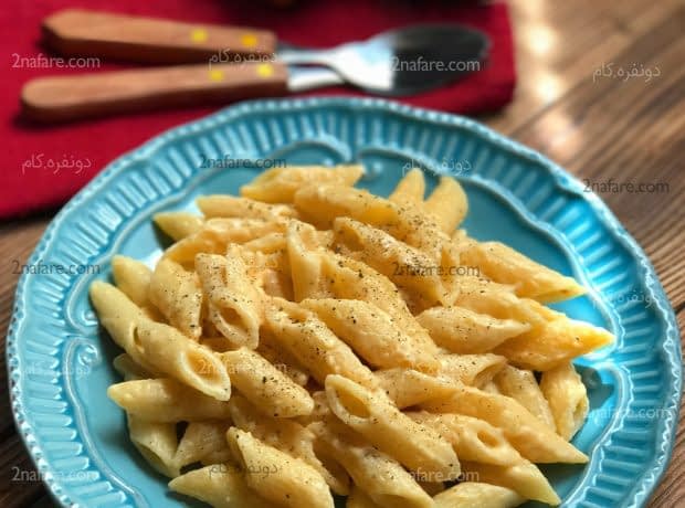 طرز تهیه ماکارونی و پنیر (مک اند چیز) مرحله به مرحله ماکارونی و پنیر