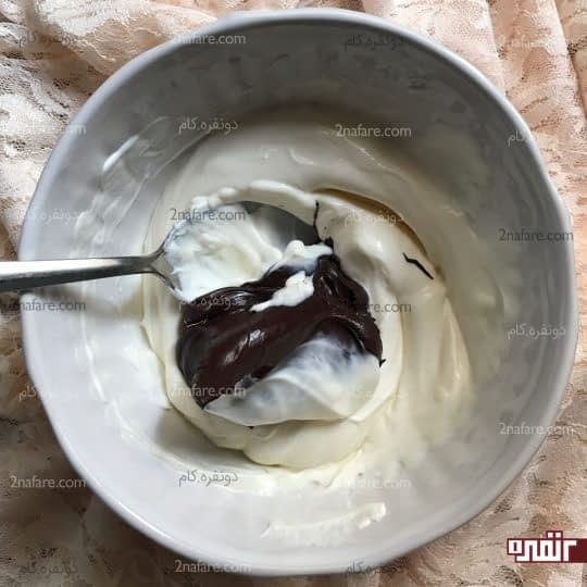 اضافه کردن شکلات صبحانه