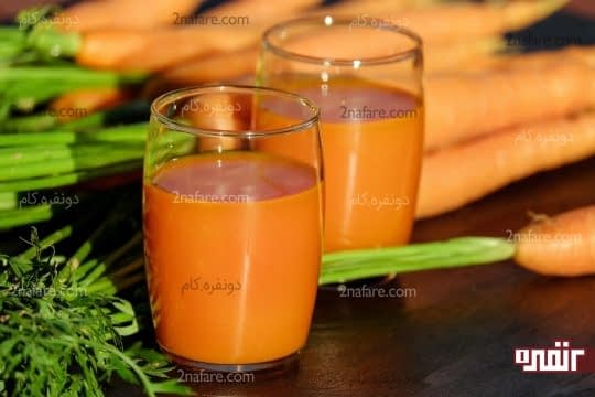 هویج برای درمان آلرژی شیر