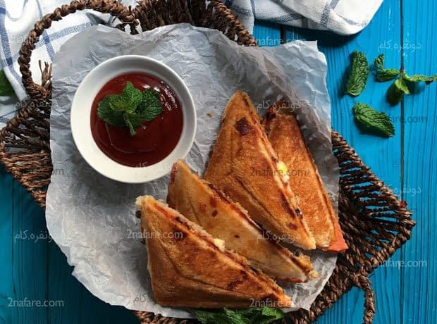 طرز تهیه اسنک پیتزا مرحله به مرحله اسنک پیتزا