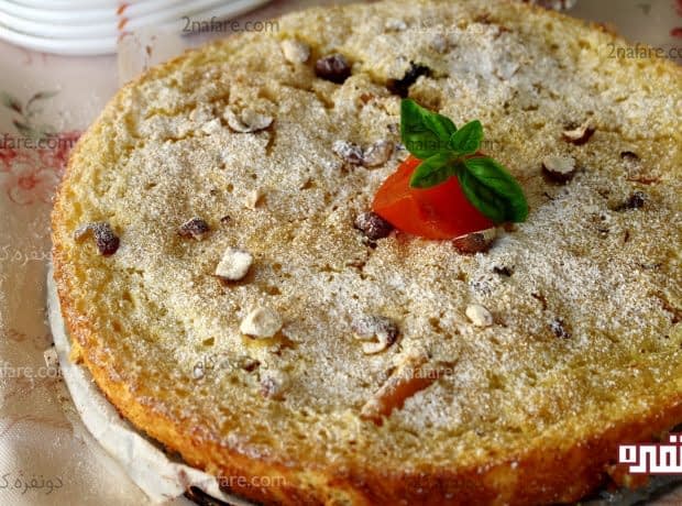 طرز تهیه کلافوتی خرمالو مرحله به مرحله کلافوتی خرمالو