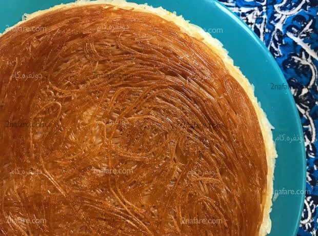 طرز تهیه ته دیگ رشته ای مرحله به مرحله ته دیگ رشته پلویی
