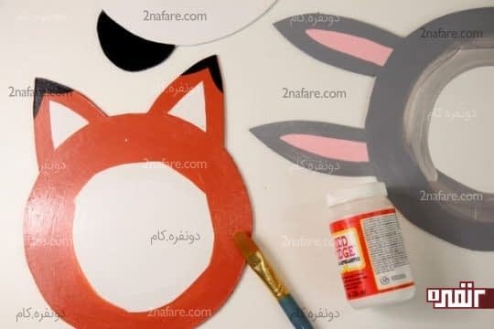 آغشته کردن سطح کار به چسب مادپاج