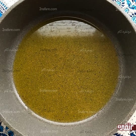 اضافه کردن روغن